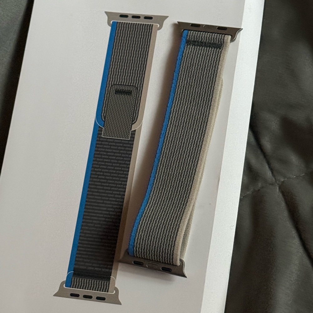 Apple Watch Ultra Blue Gray Trail Loop